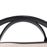 BALENCIAGA バレンシアガ ネイビーカバス S ホワイト/ブラック 339933 レディース キャンバス レザー ハンドバッグ Aランク 中古 銀蔵