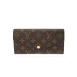 LOUIS VUITTON ルイヴィトン モノグラム ポルトフォイユ サラ ブラウン M60531 レディース モノグラムキャンバス 長財布 Aランク 中古 銀蔵