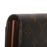 LOUIS VUITTON ルイヴィトン モノグラム ポルトフォイユ サラ ブラウン M60531 レディース モノグラムキャンバス 長財布 Aランク 中古 銀蔵