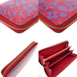 LOUIS VUITTON ルイヴィトン スイートモノグラム ジッピーウォレット ローズアンディアン M90123 レディース ヴェルニ 長財布 ABランク 中古 銀蔵
