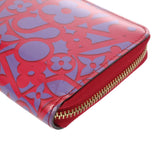 LOUIS VUITTON ルイヴィトン スイートモノグラム ジッピーウォレット ローズアンディアン M90123 レディース ヴェルニ 長財布 ABランク 中古 銀蔵