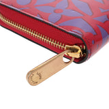 LOUIS VUITTON ルイヴィトン スイートモノグラム ジッピーウォレット ローズアンディアン M90123 レディース ヴェルニ 長財布 ABランク 中古 銀蔵