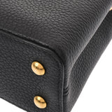 LOUIS VUITTON ルイヴィトン カプシーヌ MINI ノワール M24729 レディース トリヨンレザー ハンドバッグ Aランク 中古 銀蔵