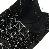 BAO BAO バオバオ BAOBAO ISSEY MIYAKE ルーセント ホワイト BB21-AG053-01 レディース PVC トートバッグ Aランク 中古 銀蔵