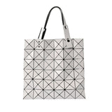 BAO BAO バオバオ BAOBAO ISSEY MIYAKE ルーセント ホワイト BB21-AG053-01 レディース PVC トートバッグ Aランク 中古 銀蔵