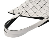 BAO BAO バオバオ BAOBAO ISSEY MIYAKE ルーセント ホワイト BB21-AG053-01 レディース PVC トートバッグ Aランク 中古 銀蔵