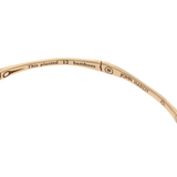 JOHN HARDY ジョンハーディー バンブーモチーフ 6Pダイヤ レディース K18イエローゴールド YG ブレスレット Aランク 中古 銀蔵