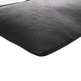 LOUIS VUITTON ルイヴィトン モノグラムシャドウ ポシェット ディスカバリー ブラック M62903 メンズ レザー クラッチバッグ ABランク 中古 銀蔵
