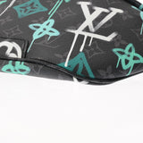 LOUIS VUITTON ルイヴィトン モノグラムエクリプスグラフィティ ディスカバリー バムバッグ PM ブラック M21397 メンズ モノグラムキャンバス ボディバッグ Aランク 中古 銀蔵