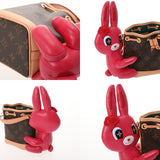 LOUIS VUITTON ルイヴィトン アニモグラム ナノノエ 二コラジェスキエール×Sun Yitian ブラウン M11305 レディース モノグラムキャンバス ショルダーバッグ Aランク 中古 銀蔵