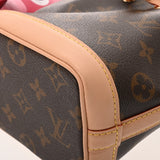 LOUIS VUITTON ルイヴィトン アニモグラム ナノノエ 二コラジェスキエール×Sun Yitian ブラウン M11305 レディース モノグラムキャンバス ショルダーバッグ Aランク 中古 銀蔵