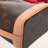 LOUIS VUITTON ルイヴィトン アニモグラム ナノノエ 二コラジェスキエール×Sun Yitian ブラウン M11305 レディース モノグラムキャンバス ショルダーバッグ Aランク 中古 銀蔵