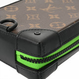 LOUIS VUITTON ルイヴィトン モノグラムマカサー ソフトトランク フォーンボックス LVフレンド ブラウン M80144 ユニセックス モノグラムキャンバス ショルダーバッグ Aランク 中古 銀蔵