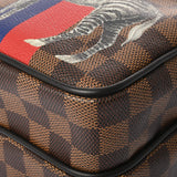 LOUIS VUITTON ルイヴィトン ダミエ アマゾン チャップマンブラザース ブラウン N42703 ユニセックス ダミエキャンバス ショルダーバッグ Aランク 中古 銀蔵