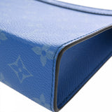 LOUIS VUITTON ルイヴィトン タイガラマ ガストン ウェアラブル ウォレット ブルー M83099 メンズ レザー ショルダーバッグ Aランク 中古 銀蔵