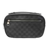 LOUIS VUITTON ルイヴィトン ダミエグラフィット アンブレール ブラック N41289 メンズ ダミエキャンバス ボディバッグ ABランク 中古 銀蔵