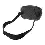 LOUIS VUITTON ルイヴィトン ダミエグラフィット アンブレール ブラック N41289 メンズ ダミエキャンバス ボディバッグ ABランク 中古 銀蔵