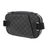 LOUIS VUITTON ルイヴィトン ダミエグラフィット アンブレール ブラック N41289 メンズ ダミエキャンバス ボディバッグ ABランク 中古 銀蔵