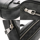 LOUIS VUITTON ルイヴィトン ダミエグラフィット アンブレール ブラック N41289 メンズ ダミエキャンバス ボディバッグ ABランク 中古 銀蔵