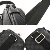 LOUIS VUITTON ルイヴィトン ダミエグラフィット アンブレール ブラック N41289 メンズ ダミエキャンバス ボディバッグ ABランク 中古 銀蔵