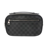 LOUIS VUITTON ルイヴィトン ダミエグラフィット アンブレール ブラック N41289 メンズ ダミエキャンバス ボディバッグ ABランク 中古 銀蔵