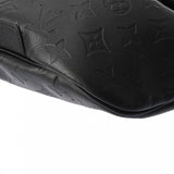 LOUIS VUITTON ルイヴィトン モノグラムシャドウ ディスカバリー バムバッグ PM ブラック M46036 メンズ レザー ボディバッグ Aランク 中古 銀蔵