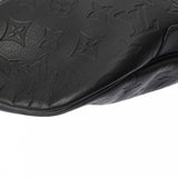 LOUIS VUITTON ルイヴィトン モノグラムシャドウ ディスカバリー バムバッグ PM ブラック M46036 メンズ レザー ボディバッグ Aランク 中古 銀蔵