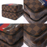 LOUIS VUITTON ルイヴィトン ダミエサバンナ アマゾン チェップマンブラザーズ ブラウン N42703 ユニセックス ダミエキャンバス ショルダーバッグ Aランク 中古 銀蔵