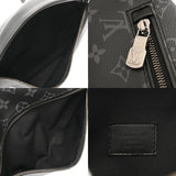 LOUIS VUITTON ルイヴィトン モノグラムエクリプス ディスカバリー バムバッグ ブラック M44336 メンズ モノグラムキャンバス ボディバッグ Aランク 中古 銀蔵