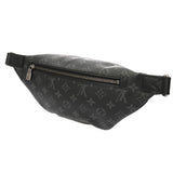 LOUIS VUITTON ルイヴィトン モノグラムエクリプス ディスカバリー バムバッグ ブラック M44336 メンズ モノグラムキャンバス ボディバッグ Aランク 中古 銀蔵
