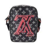LOUIS VUITTON ルイヴィトン モノグラムインク ダヌーブ PM ブルーマリーン/コライユ M43678 ユニセックス モノグラムキャンバス ショルダーバッグ Aランク 中古 銀蔵