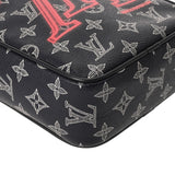 LOUIS VUITTON ルイヴィトン モノグラムインク ダヌーブ PM ブルーマリーン/コライユ M43678 ユニセックス モノグラムキャンバス ショルダーバッグ Aランク 中古 銀蔵