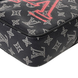 LOUIS VUITTON ルイヴィトン モノグラムインク ダヌーブ PM ブルーマリーン/コライユ M43678 ユニセックス モノグラムキャンバス ショルダーバッグ Aランク 中古 銀蔵