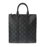 LOUIS VUITTON ルイヴィトン モノグラムエクリプス サックプラ クロス 旧型 ブラック M46456 メンズ モノグラムキャンバス トートバッグ Aランク 中古 銀蔵