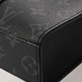 LOUIS VUITTON ルイヴィトン モノグラムエクリプス サックプラ クロス 旧型 ブラック M46456 メンズ モノグラムキャンバス トートバッグ Aランク 中古 銀蔵