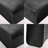 LOUIS VUITTON ルイヴィトン モノグラムエクリプス サックプラ クロス 旧型 ブラック M46456 メンズ モノグラムキャンバス トートバッグ Aランク 中古 銀蔵