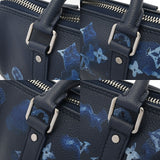 LOUIS VUITTON ルイヴィトン モノグラムウォーターカラー キーポル XS ブルー M80842 ユニセックス モノグラムキャンバス ショルダーバッグ 新同 中古 銀蔵
