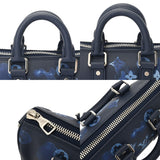 LOUIS VUITTON ルイヴィトン モノグラムウォーターカラー キーポル XS ブルー M80842 ユニセックス モノグラムキャンバス ショルダーバッグ 新同 中古 銀蔵