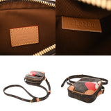 LOUIS VUITTON ルイヴィトン モノグラムゲームオン パナムセット 2個セット ブラウン M57450 レディース モノグラムキャンバス ショルダーバッグ Aランク 中古 銀蔵