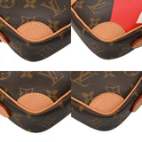 LOUIS VUITTON ルイヴィトン モノグラムゲームオン パナムセット 2個セット ブラウン M57450 レディース モノグラムキャンバス ショルダーバッグ Aランク 中古 銀蔵
