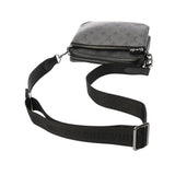 LOUIS VUITTON ルイヴィトン モノグラムエクリプス トリオメッセンジャー ブラック/グレー M69443 メンズ モノグラムキャンバス ショルダーバッグ ABランク 中古 銀蔵