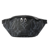 LOUIS VUITTON ルイヴィトン モノグラムパステル ディスカバリー バムバッグ NM ノワール M57276 メンズ モノグラムパステルキャンバス ボディバッグ Aランク 中古 銀蔵