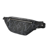 LOUIS VUITTON ルイヴィトン モノグラムパステル ディスカバリー バムバッグ NM ノワール M57276 メンズ モノグラムパステルキャンバス ボディバッグ Aランク 中古 銀蔵