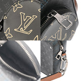 LOUIS VUITTON ルイヴィトン モノグラムエクリプス ヴォルガ オンストラップ ブラック M69688 メンズ モノグラムキャンバス ショルダーバッグ Aランク 中古 銀蔵