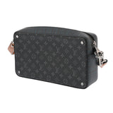 LOUIS VUITTON ルイヴィトン モノグラムエクリプス ヴォルガ オンストラップ ブラック M69688 メンズ モノグラムキャンバス ショルダーバッグ Aランク 中古 銀蔵