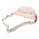LOUIS VUITTON ルイヴィトン モノグラムジャイアント バムバッグ ルージュ M44575 メンズ モノグラムキャンバス ボディバッグ Aランク 中古 銀蔵