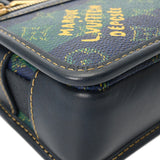 LOUIS VUITTON ルイヴィトン モノグラムヘリテージ ボスフォール ウェアラブル ウォレット ブルーストライプ M15173 メンズ モノグラムキャンバス ショルダーバッグ Aランク 中古 銀蔵