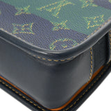 LOUIS VUITTON ルイヴィトン モノグラムヘリテージ ボスフォール ウェアラブル ウォレット ブルーストライプ M15173 メンズ モノグラムキャンバス ショルダーバッグ Aランク 中古 銀蔵