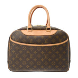 LOUIS VUITTON ルイヴィトン モノグラム ドーヴィル ブラウン M47270 レディース モノグラムキャンバス ハンドバッグ ABランク 中古 銀蔵