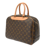 LOUIS VUITTON ルイヴィトン モノグラム ドーヴィル ブラウン M47270 レディース モノグラムキャンバス ハンドバッグ ABランク 中古 銀蔵